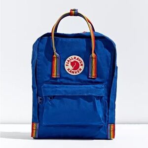 Fjallraven Kanken Rainbow Blue Original Backpack New with Tag $95